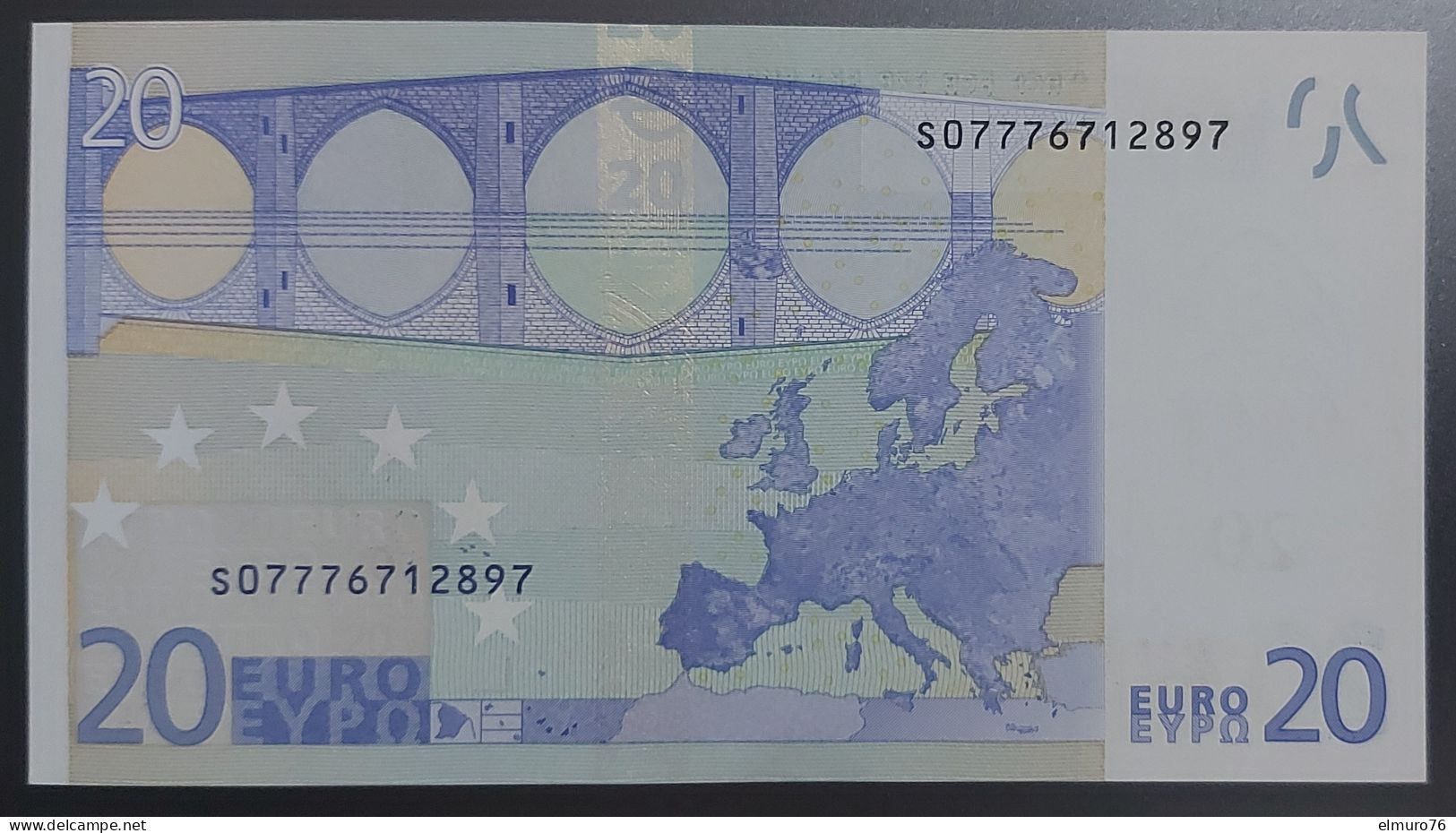 20 EURO J005 Italy Serie S Duisenberg Perfect UNC - 20 Euro