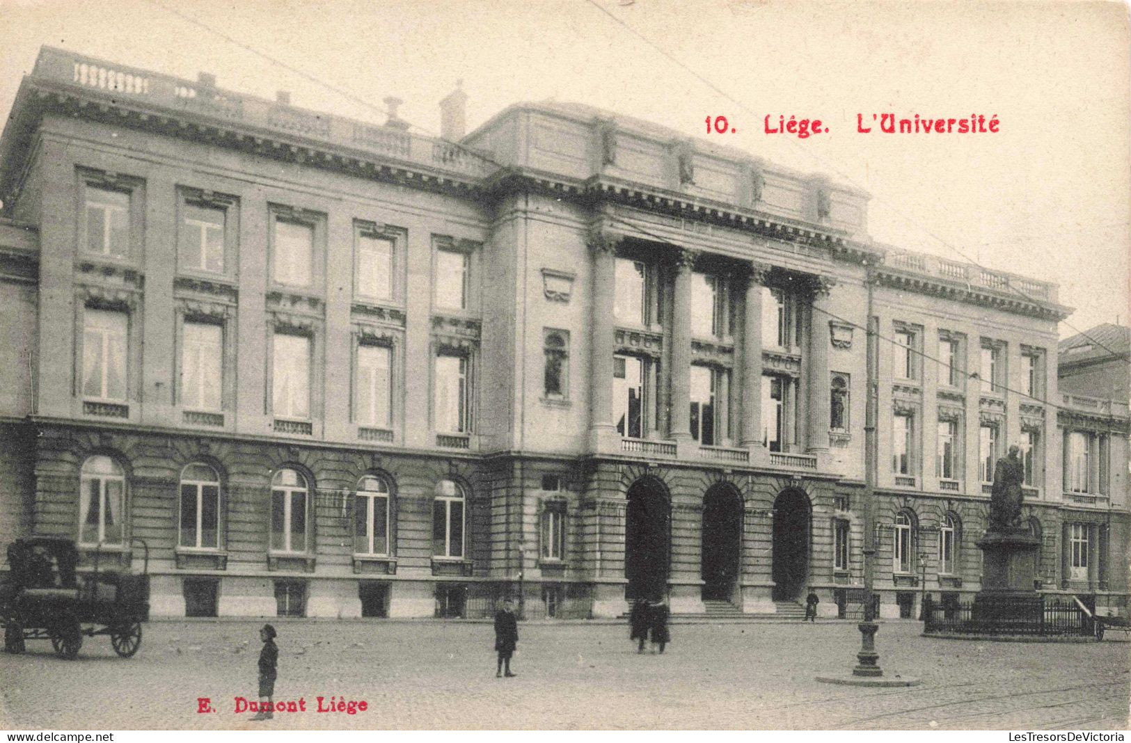 BELGIQUE - Liège - L'Université -  Carte Postale Ancienne - Lüttich