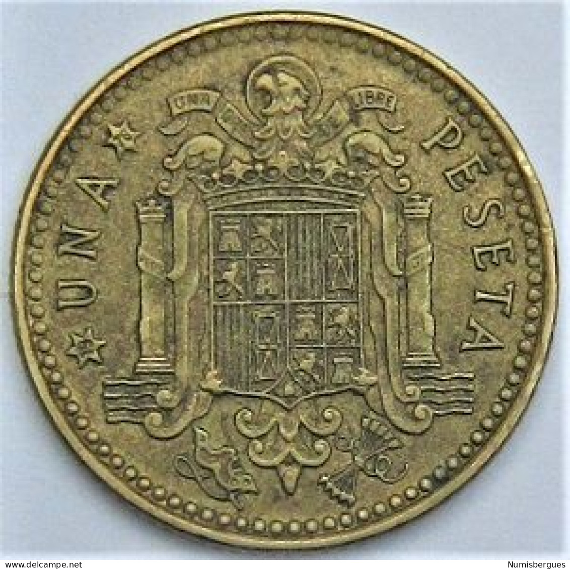 Pièce De Monnaie 1 Peseta 1976 - 1 Peseta