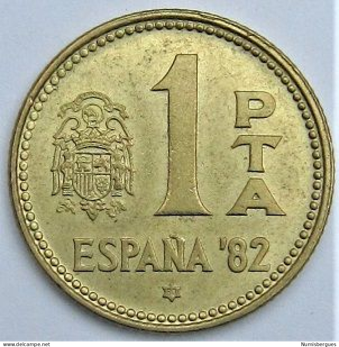 Pièce De Monnaie 1 Peseta 1980 - 1 Peseta