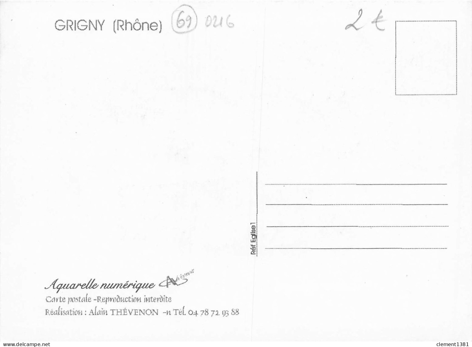 Grigny Aquarelle Numerique - Grigny