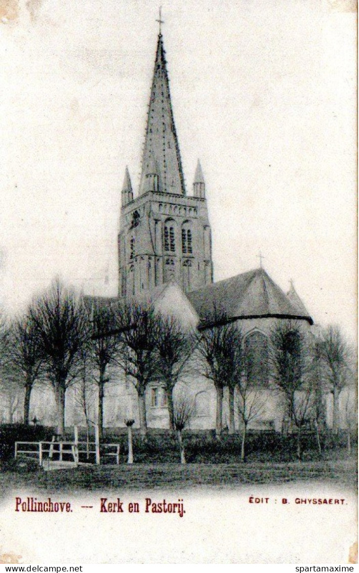 Pollinkhove - Kerk En Pastorij - Lo-Reninge