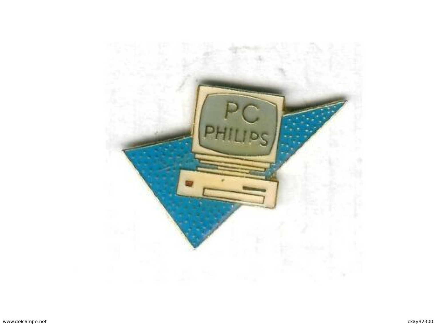 Pin's Informatique Ordinateur Computing Computer PC Philips - Computers