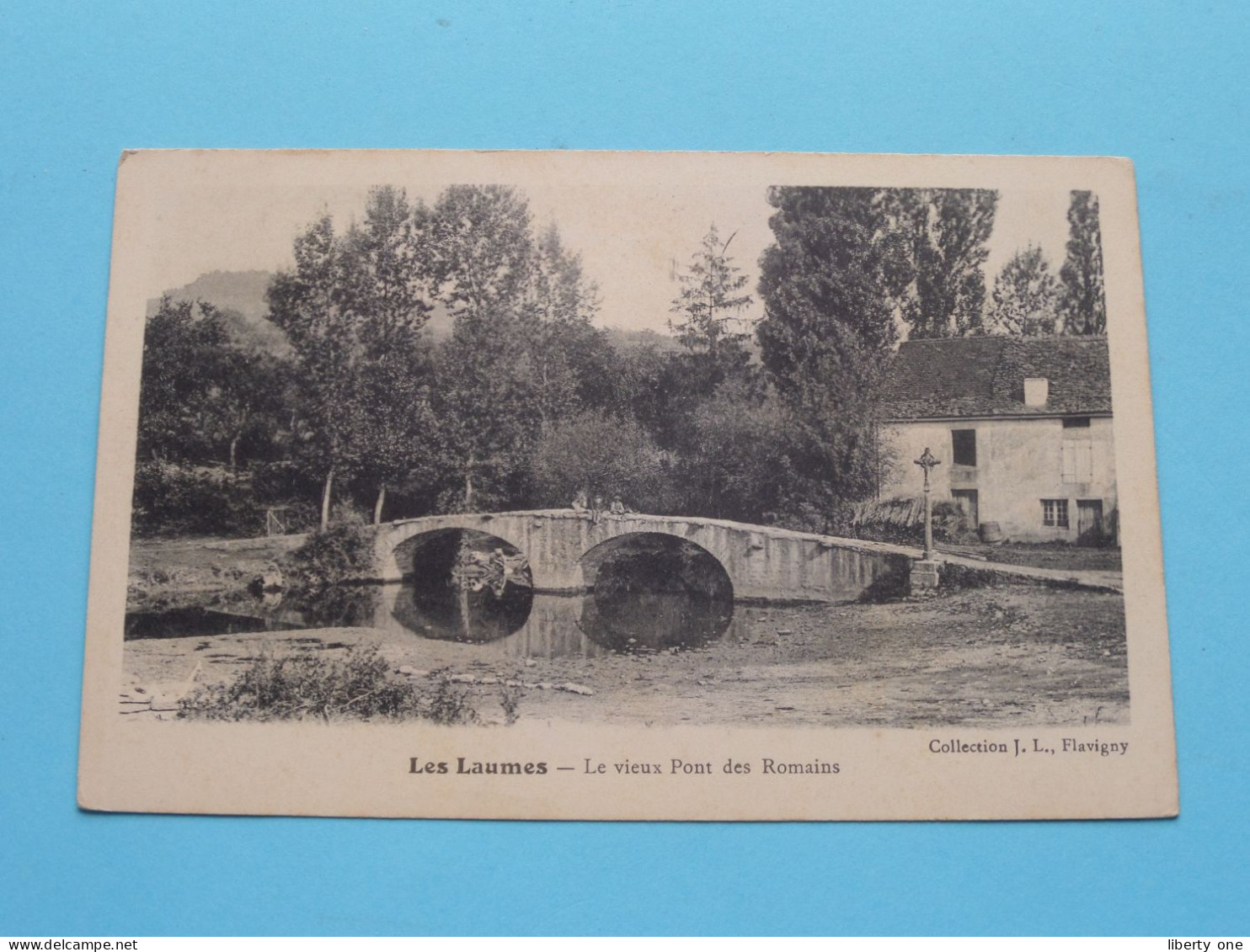 Les MAUMES - Le Vieux Pont Des ROMAINS ( Edit.: Coll. J.L. Flavigny ) Anno 19?? ( Voir / See SCANS ) ! - Venarey Les Laumes