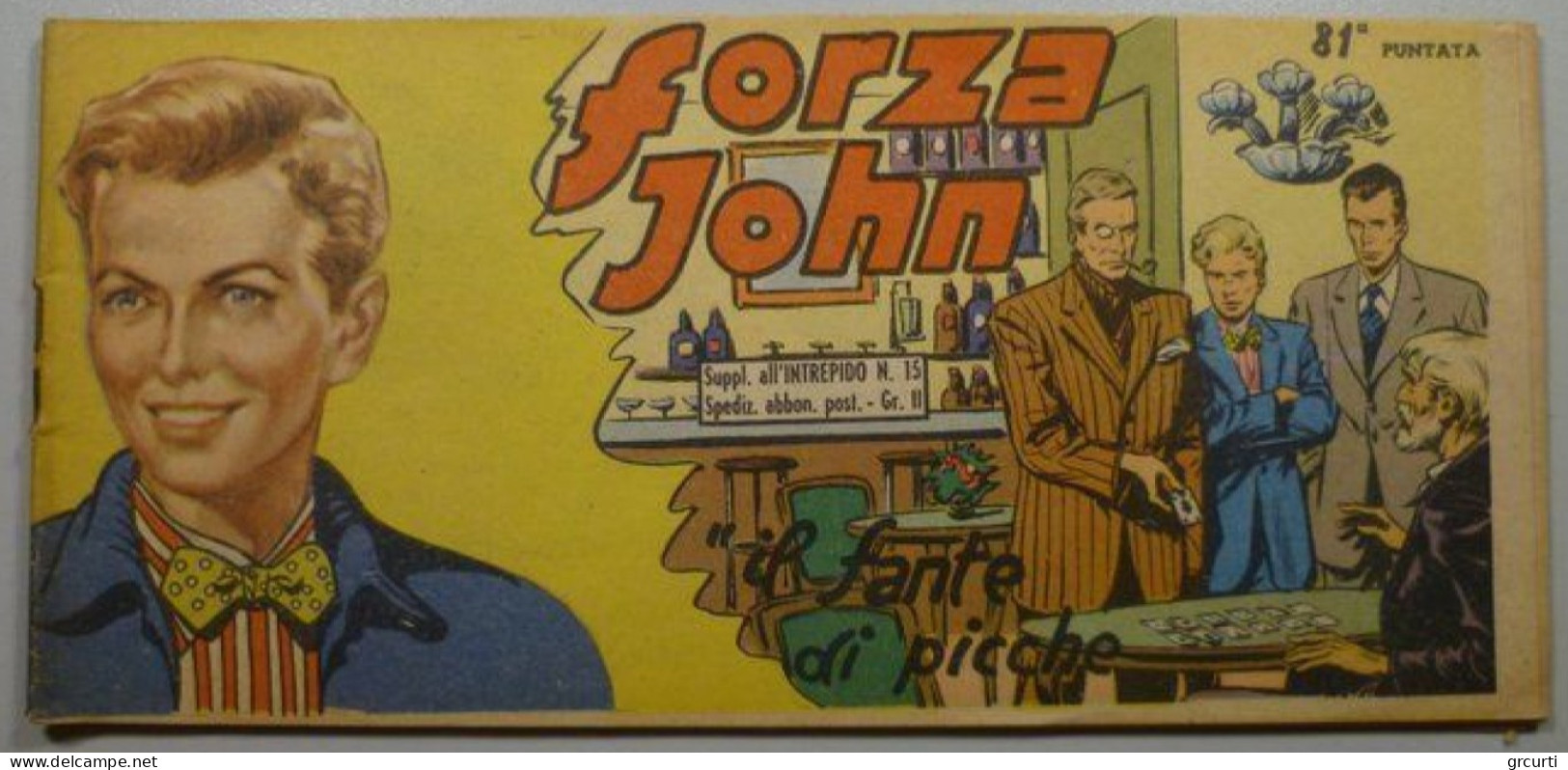 Forza John - lotto 4 fumetti spillati