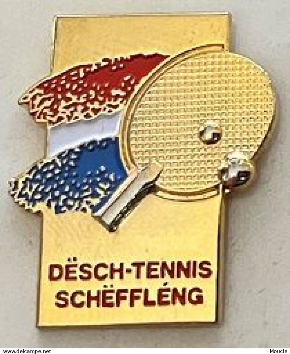 TENNIS DE TABLE - PING-PONG - DËSCH TENNIS - SCHËFFLENG - RAQUETTES - BALLE - PING PONG  -   (ROSE) - Table Tennis