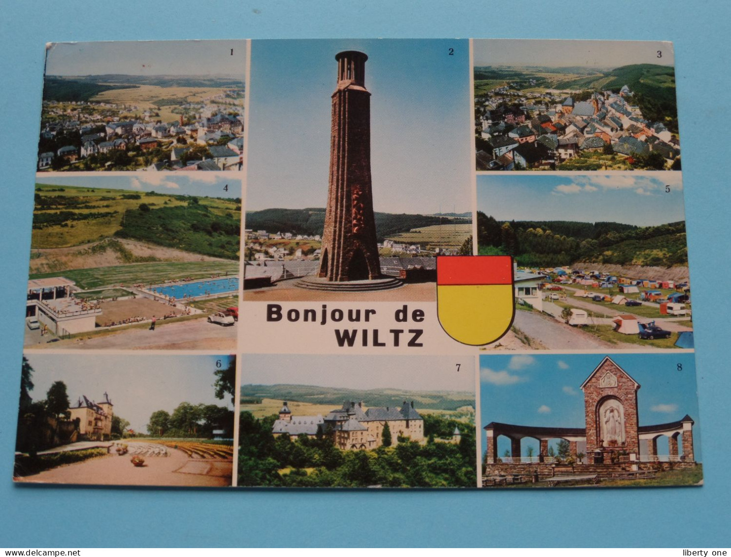 Bonjour De WILTZ > Panorama Camping Monument Théatre Château ( Edit.: Kraus ) Anno 1982 ( Voir / See SCANS ) ! - Wiltz