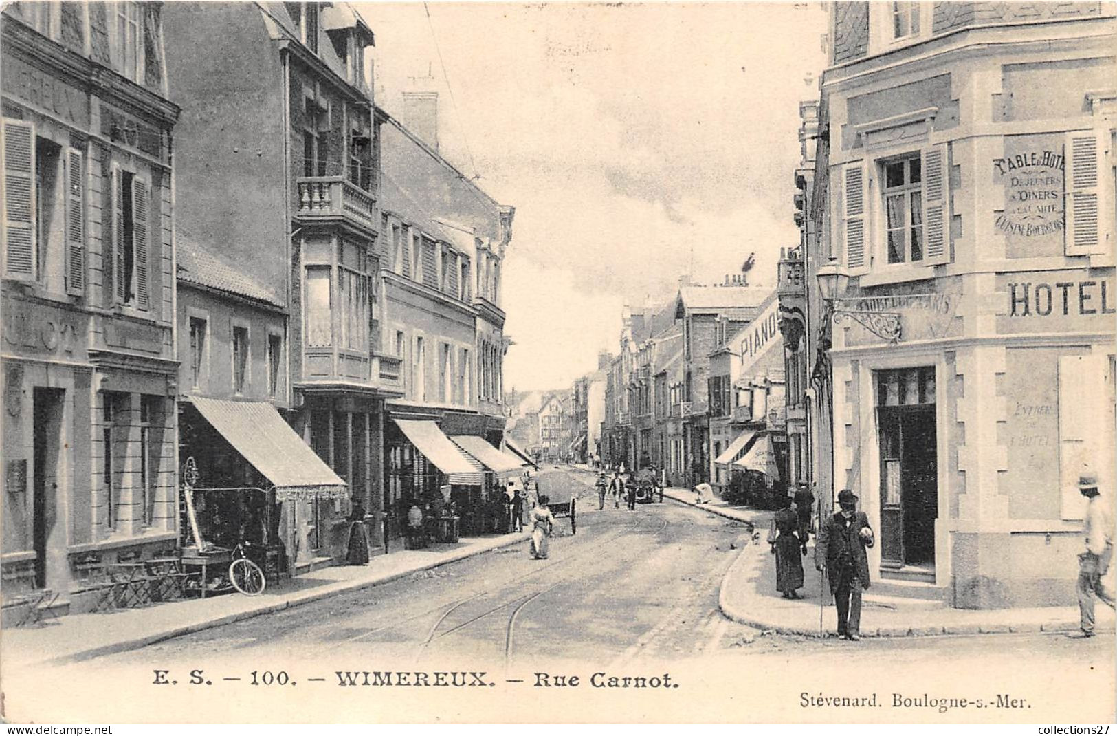 62-WIMEREUX- RUE CARNOT - Otros & Sin Clasificación