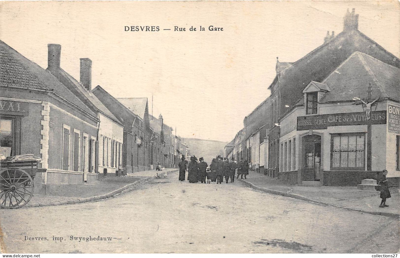 62-DESVRES- RUE DE LA GARE - Desvres