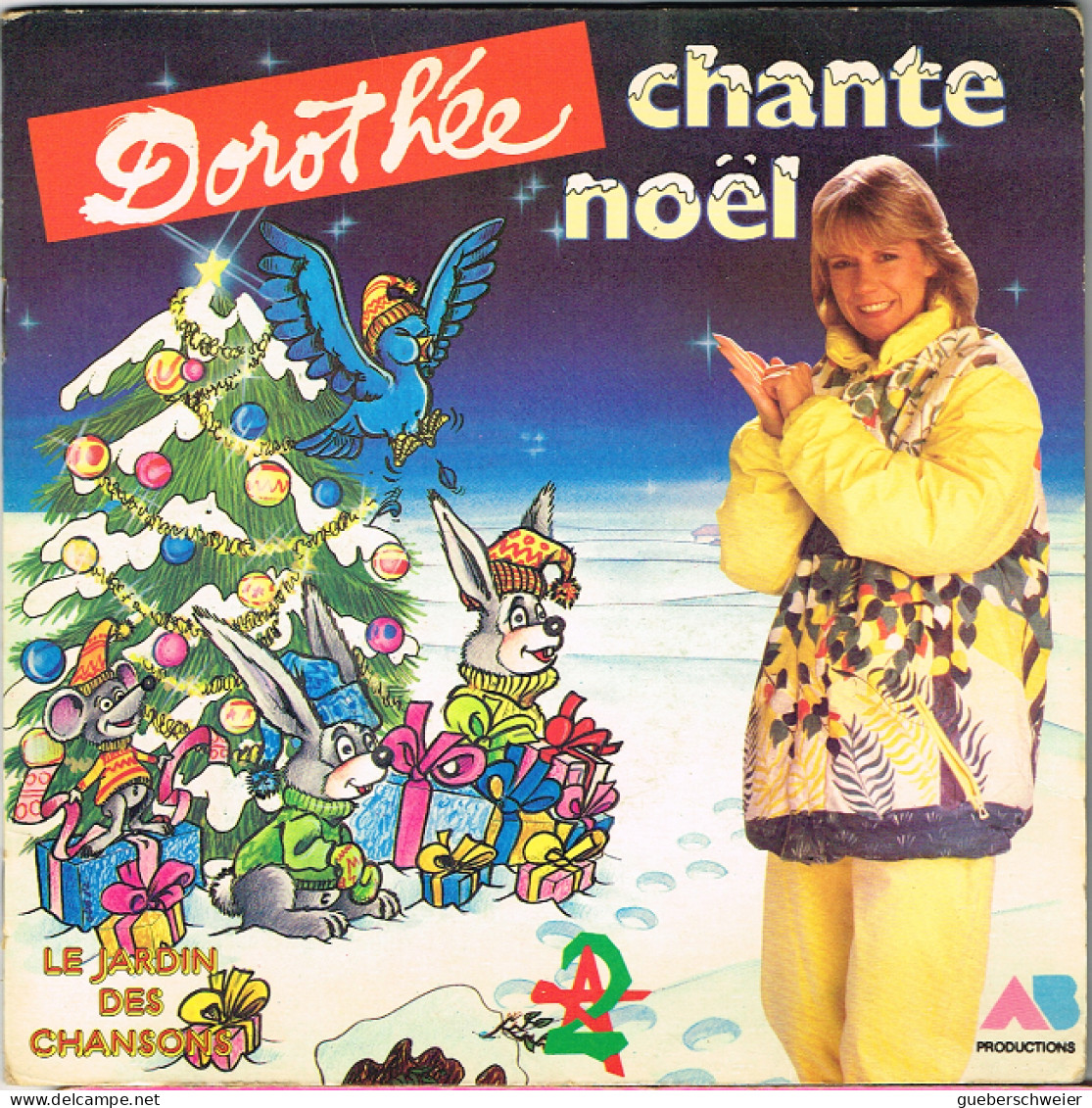 DOROTHEE Chante Noël 45 Tours EP - Album Avec Partitions Et Textes - Vive Le Vent - Les Rois Mages -mon Beau Sapin... - Christmas Carols