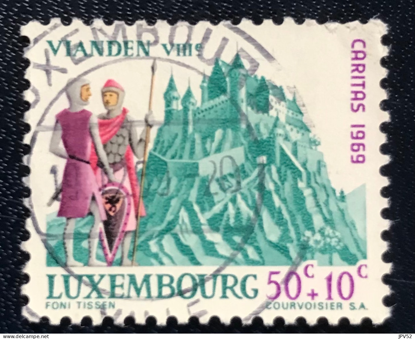 Luxembourg - Luxemburg - C18/28 - 1969 - (°)used - Michel 798 - Kasteel Vianden - Oblitérés