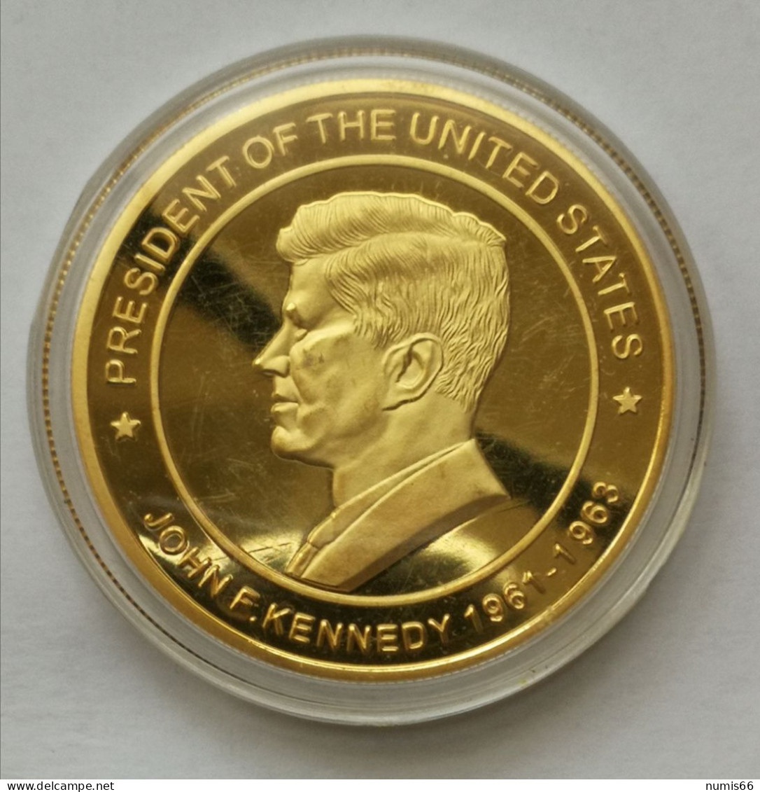 Piece Commemorative  John Kennedy - Collections