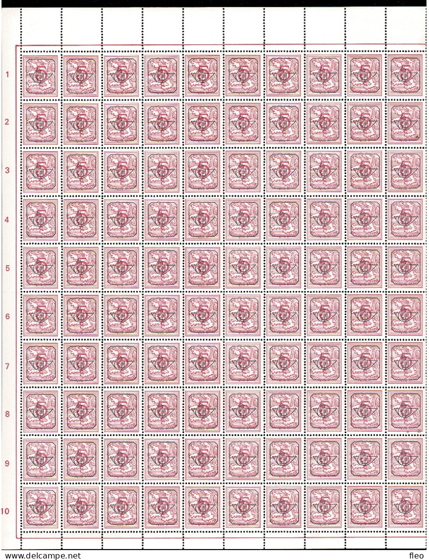 1979/80 PRE799P4** X 100 : Chiffre Sur Lion Héraldique - Typo Precancels 1967-85 (New Numerals)