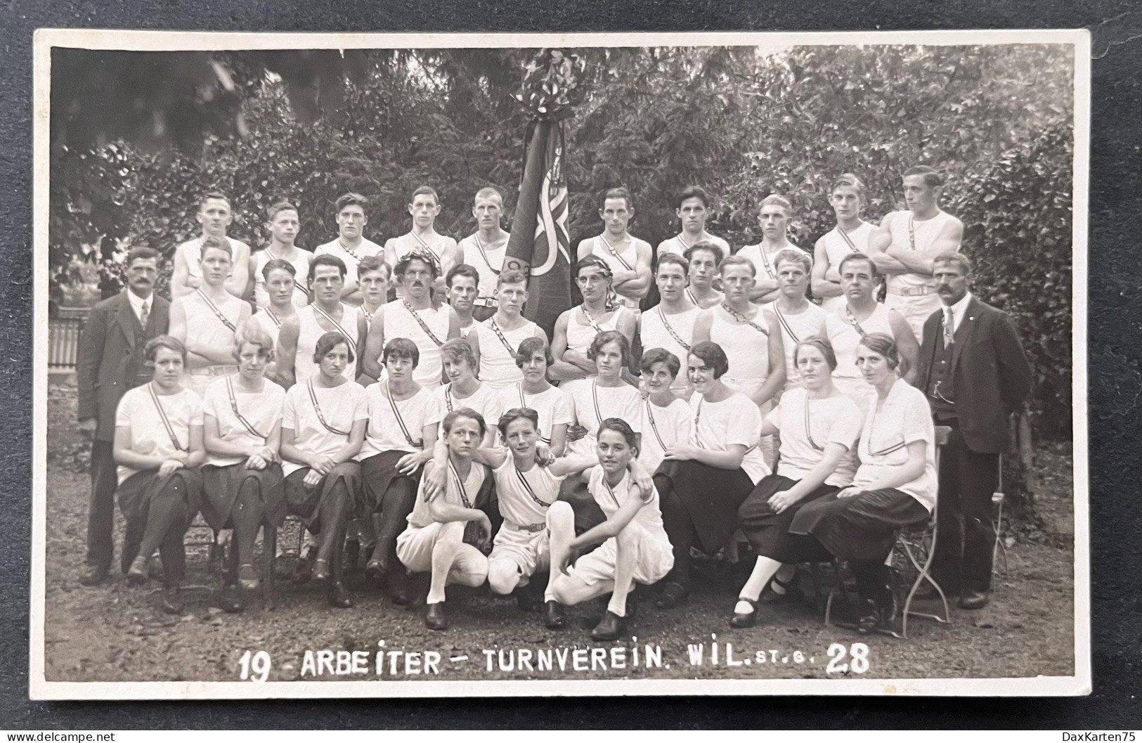 19.Arbeiter -Turnverein Wil/ Gruppenbild/ Fotokarte - Wil