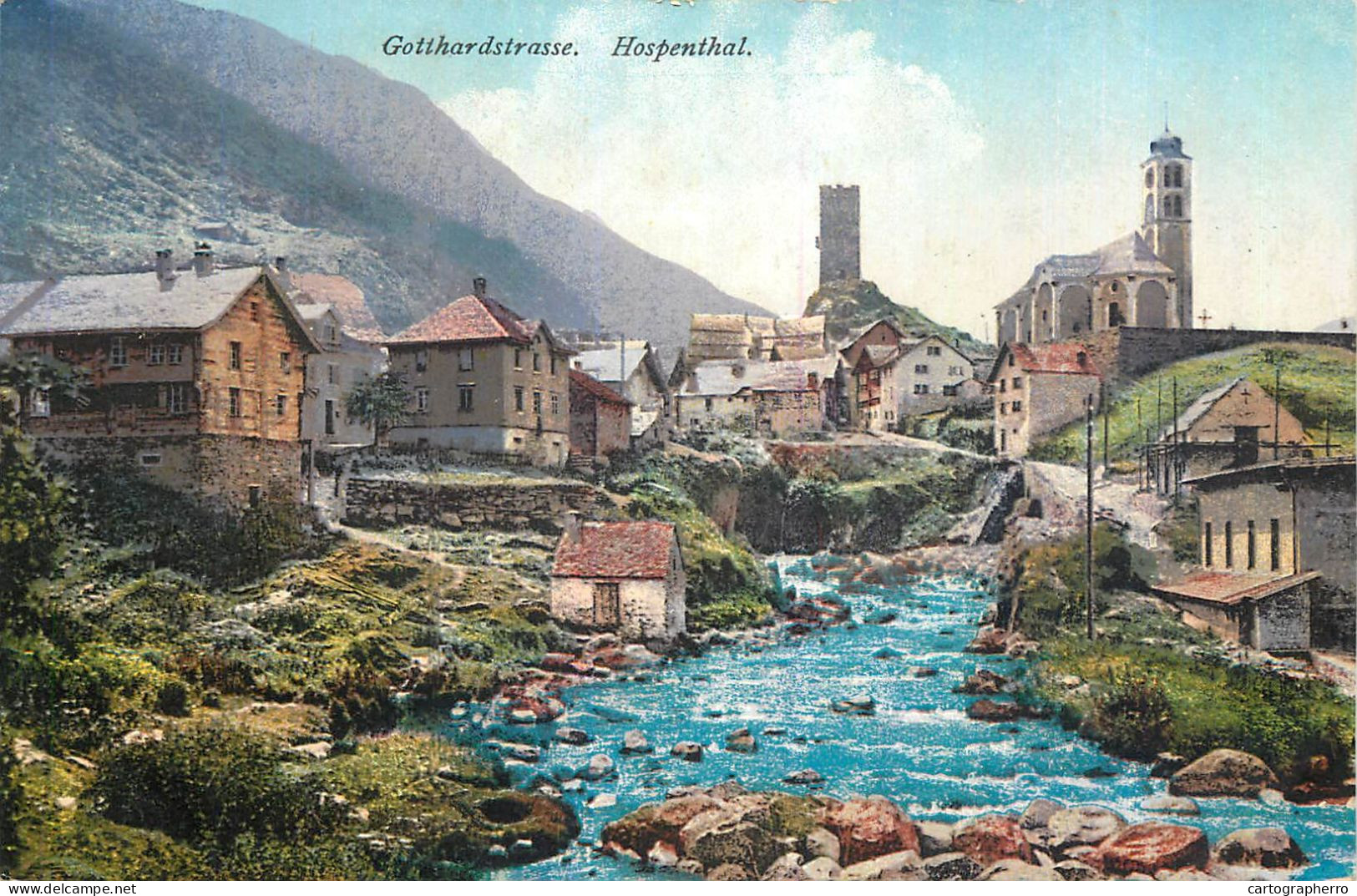 Switzerland Gotthardstrasse Hospenthal - Thal