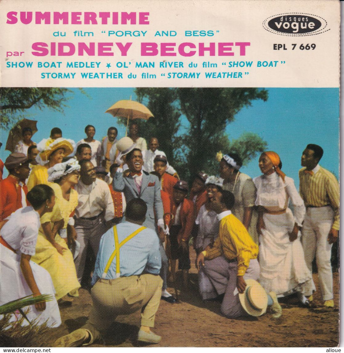 SIDNEY BECHET - FR EP - SUMMERTIME + 3 - Instrumental