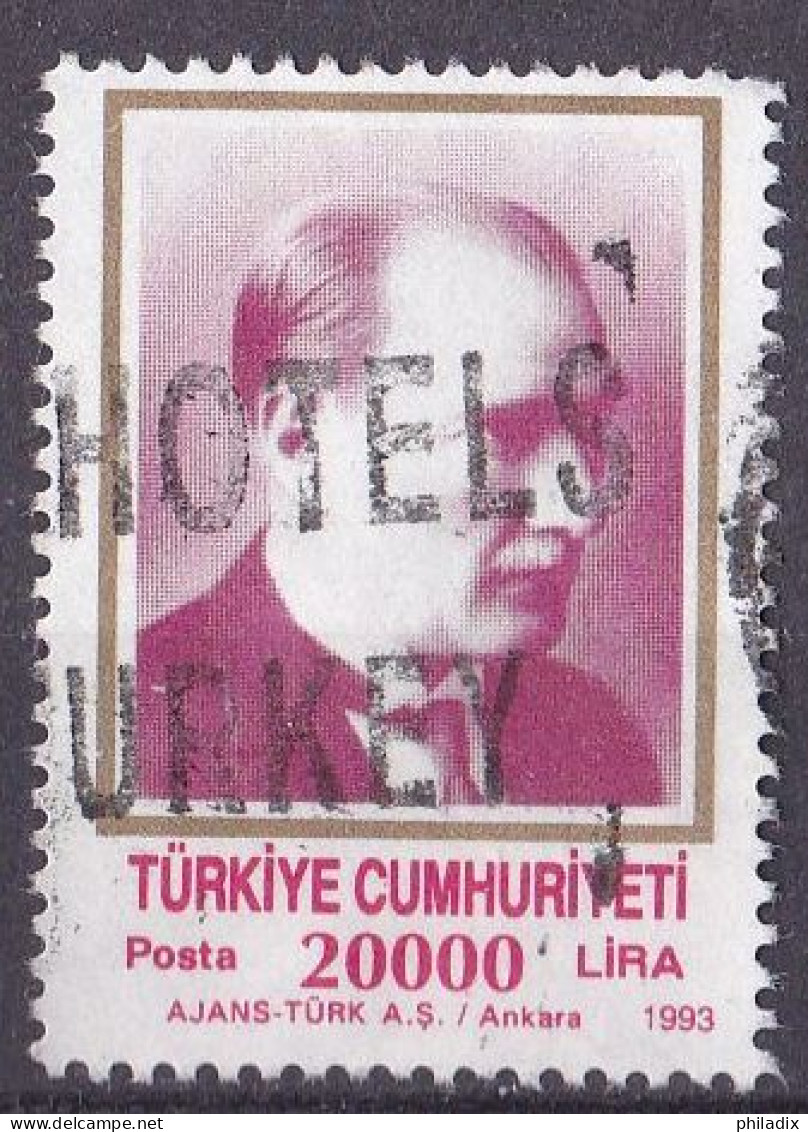 Türkei Marke Von 1993 O/used (A2-37) - Usati