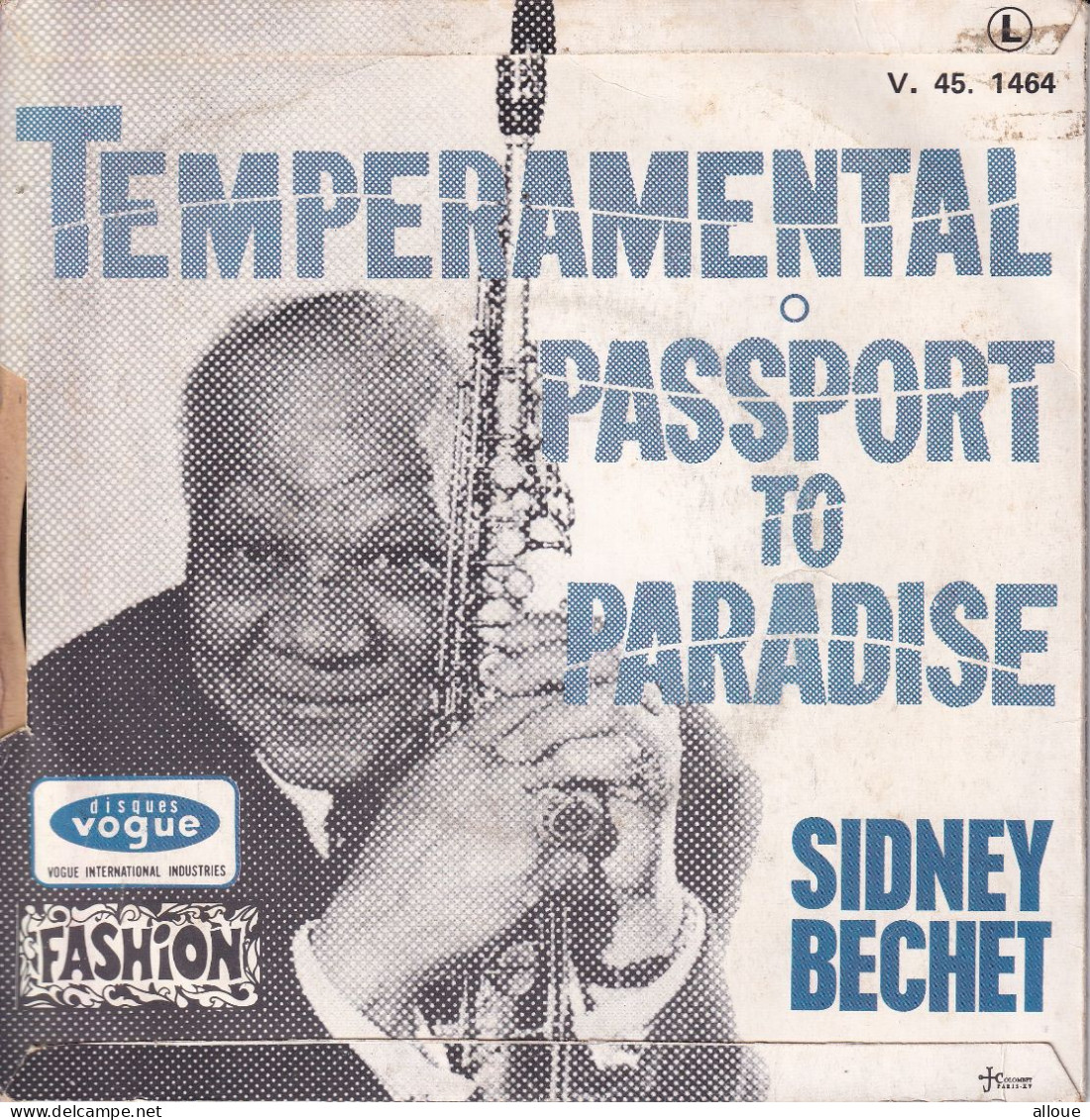 SIDNEY BECHET - FR SG - TEMPERAMENTAL + 1 - Strumentali