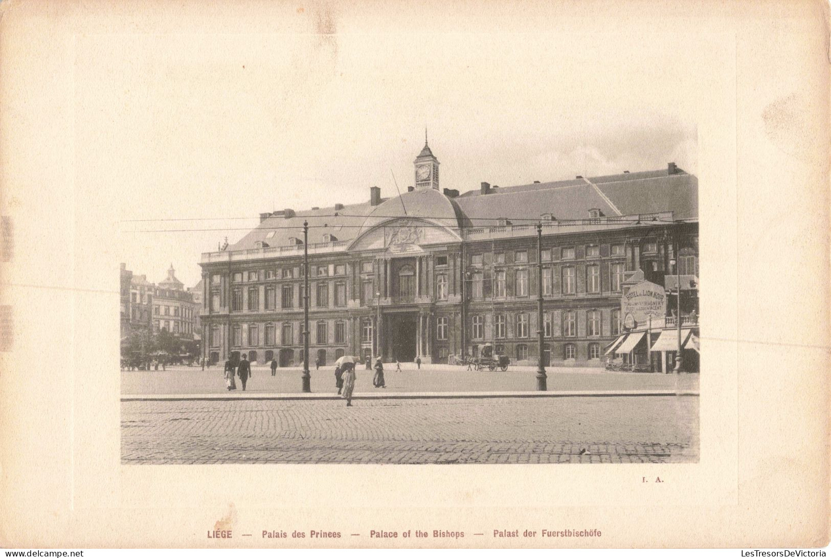 Photographie Reproduction - Liège - Palais Des Princes - I.A. - Dim: 24/16 CM - Autres & Non Classés