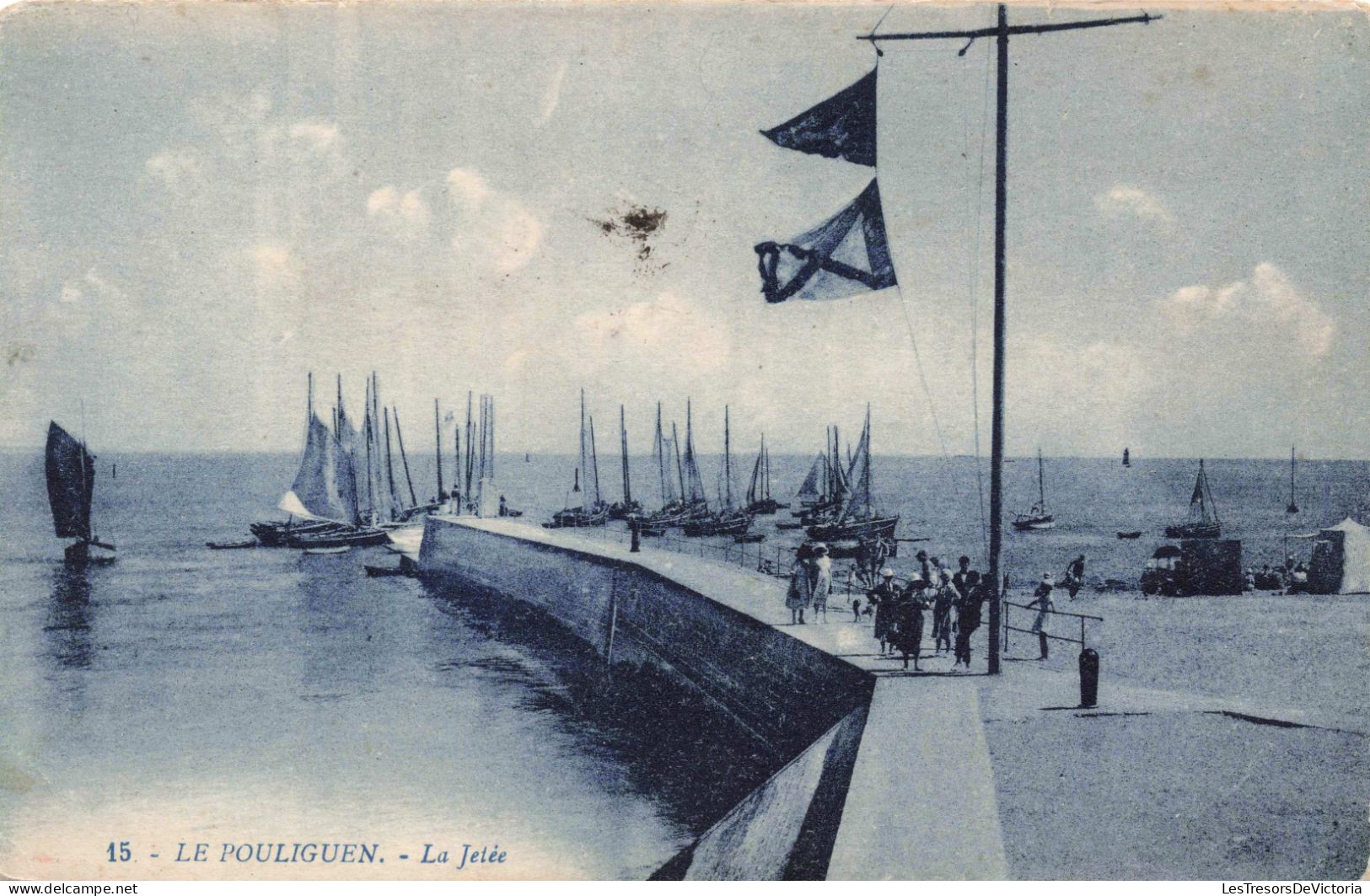 FRANCE - Le Pouliguen - La Jetée -  Carte Postale Ancienne - Le Pouliguen