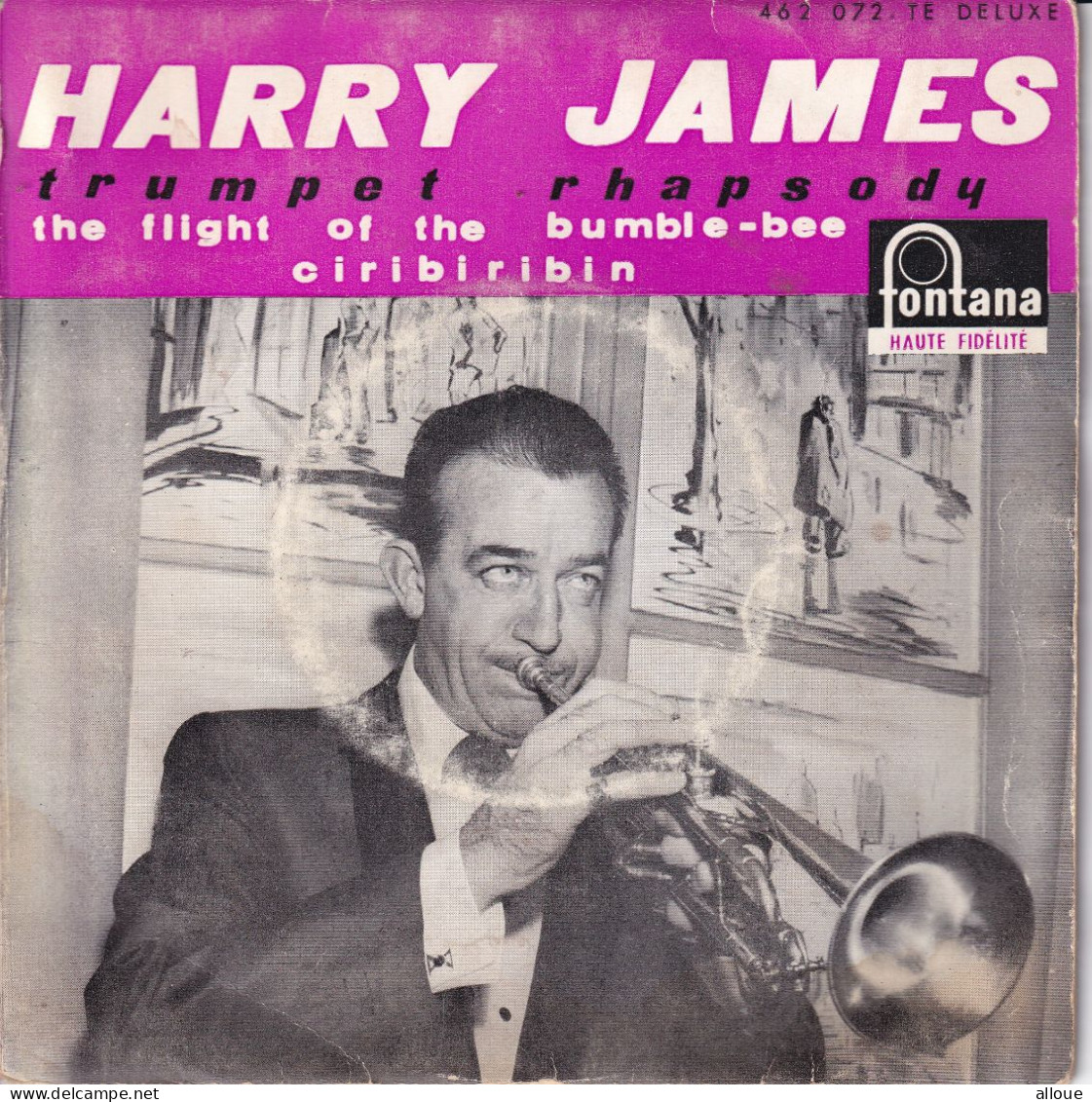 HARRY JAMES  - FR EP - TRUMPET RHAPSODY + 3 - Instrumental