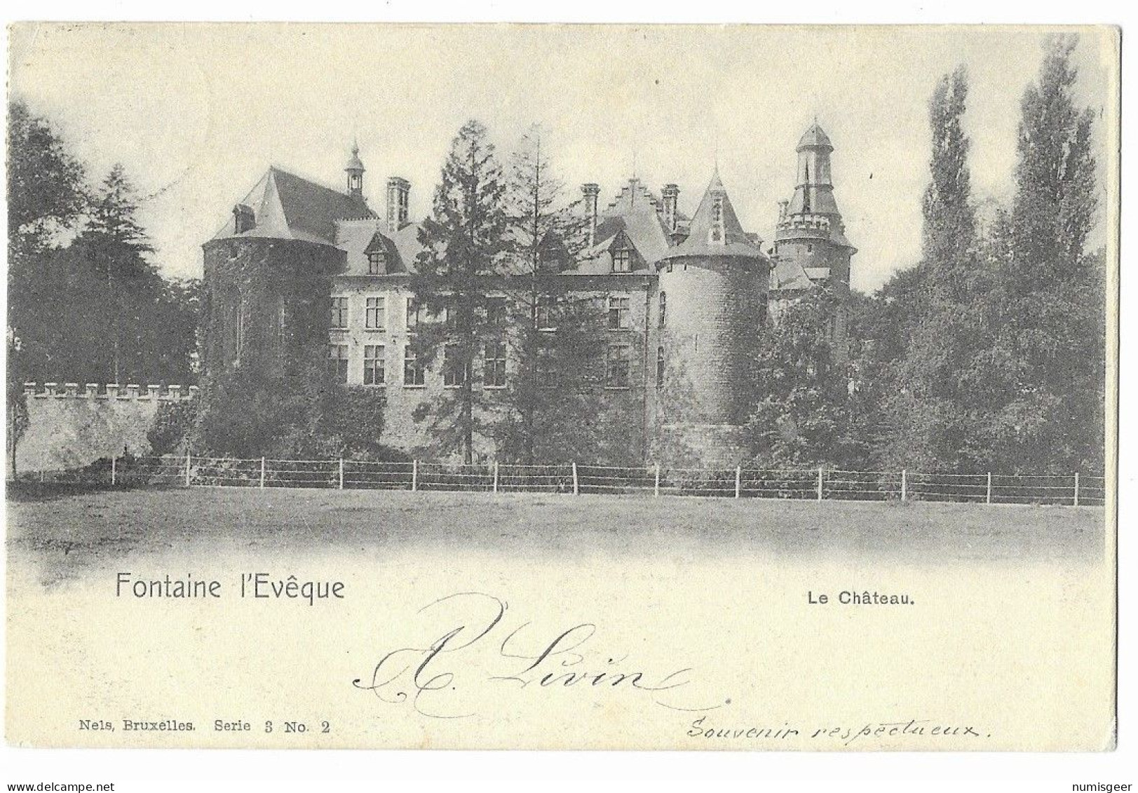 Fontaine L'Evêque  --  Le Château - Fontaine-l'Evêque