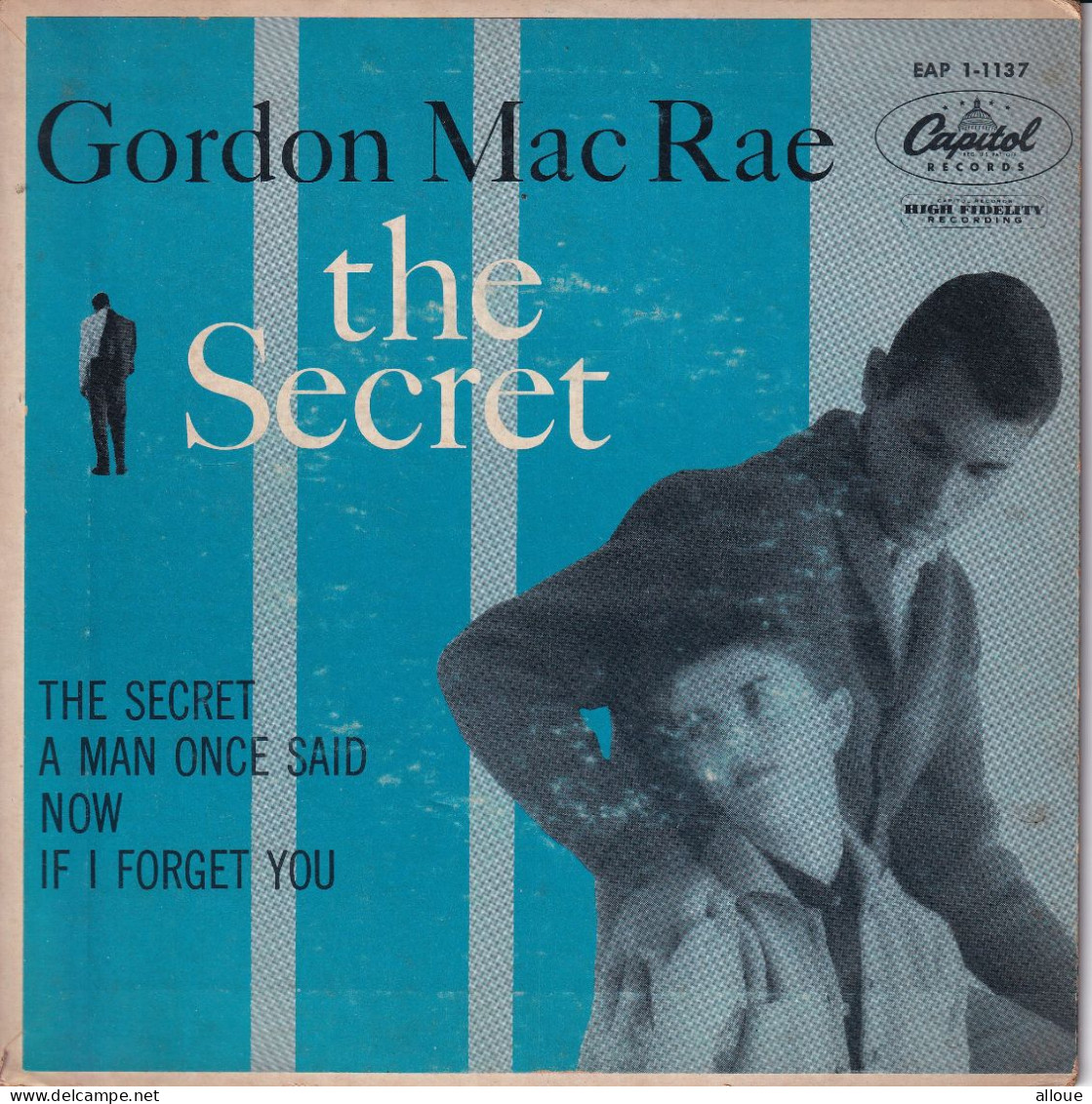 GORDON Mac RAE - US EP - THE SECRET + 3 - Musicals