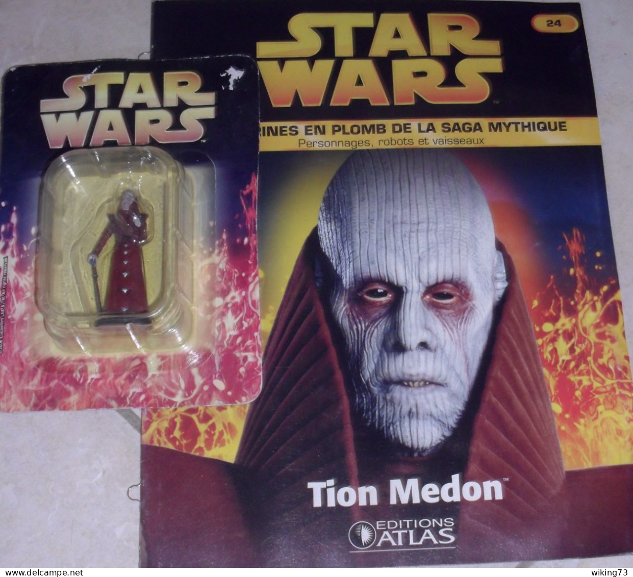 Soldat De Plomb " Tion Medon " - Star Wars - Atlas - Films - Figurine - Collection - Altri & Non Classificati