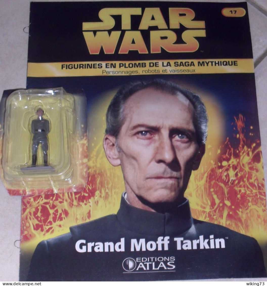 Soldat De Plomb " Grand Moff Tarkin " - Star Wars - Atlas - Films - Figurine - Collection - Autres & Non Classés