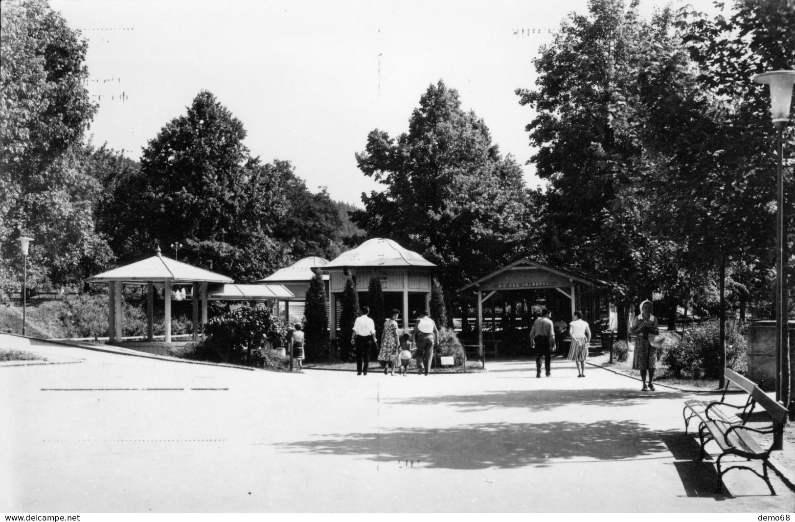 Serbie Wrnjaka Bania Près De Kroljevo Carte Animée Entrée De Parc ? Photo Glacée CPSM - Serbie