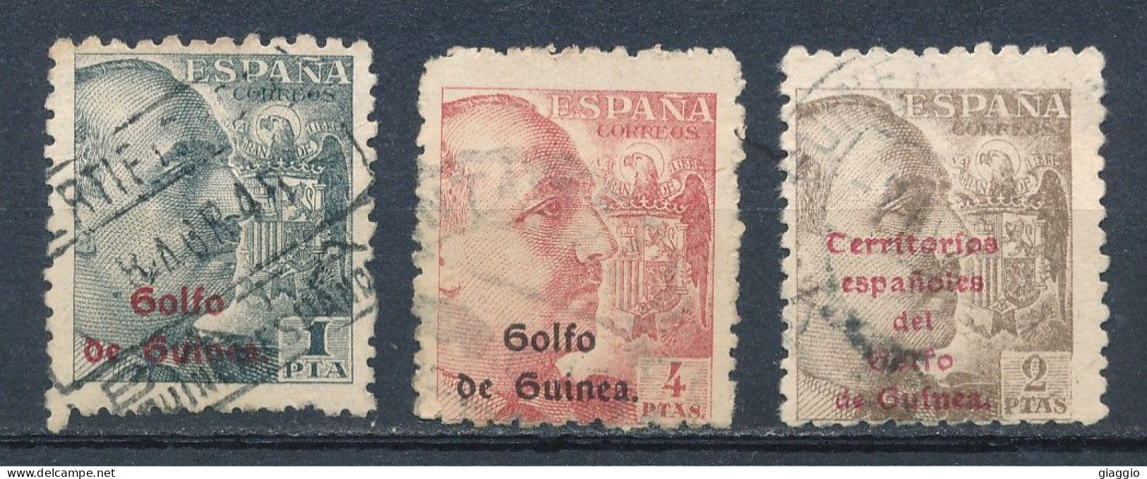 °°° GUINEA ESPANOLA - Y&T N°304/6 - 1942/1943 °°° - Guinea Española