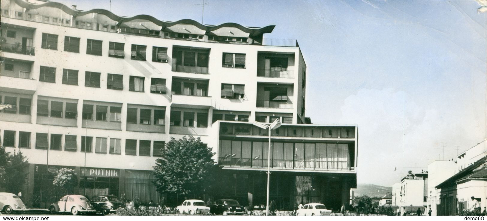 Serbie Kraljevo Hôtel 1964 Photo Glacée CPSM - Serbie