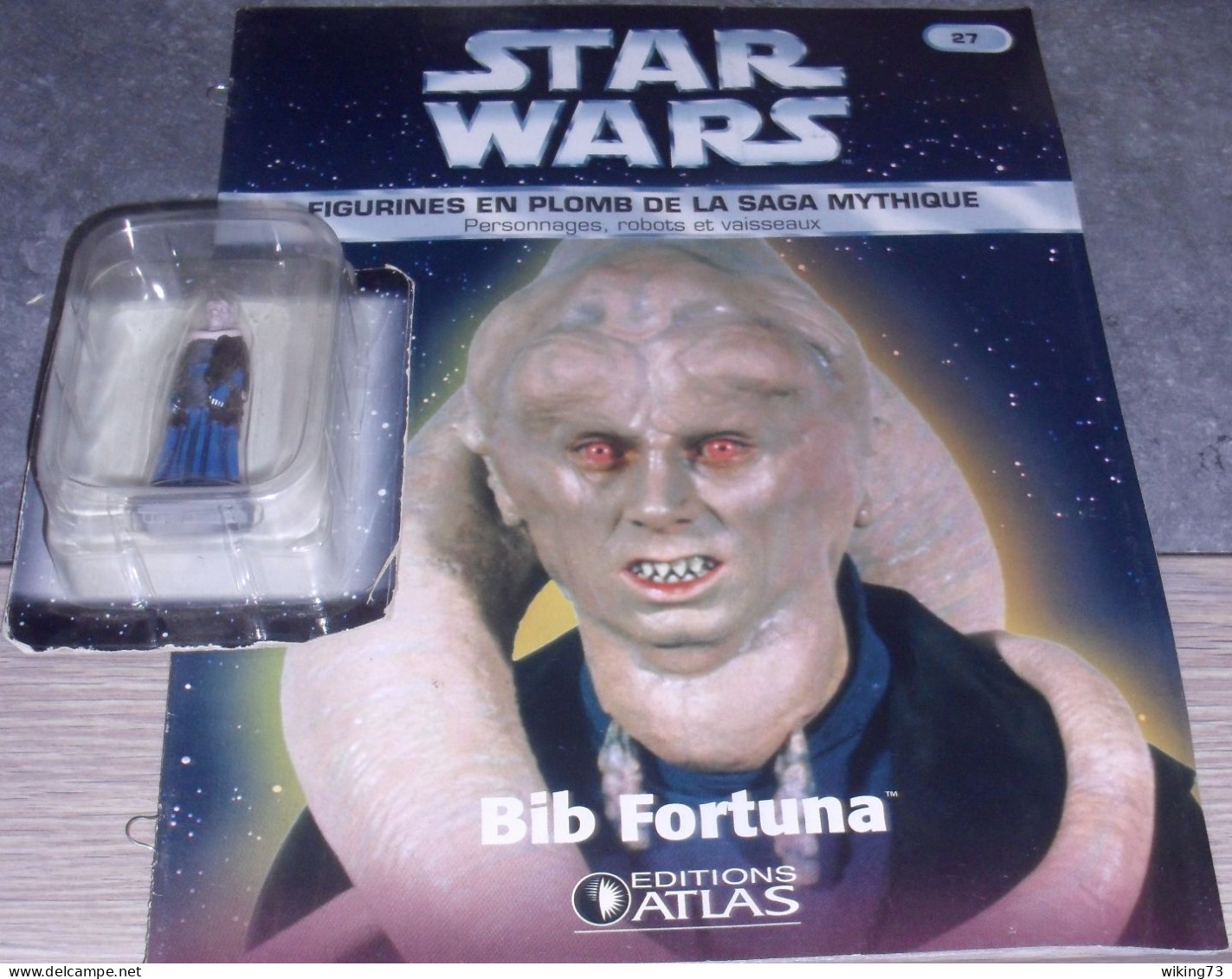 Soldat De Plomb " Bib Fortuna " - Star Wars - Atlas - Films - Figurine - Collection - Other & Unclassified