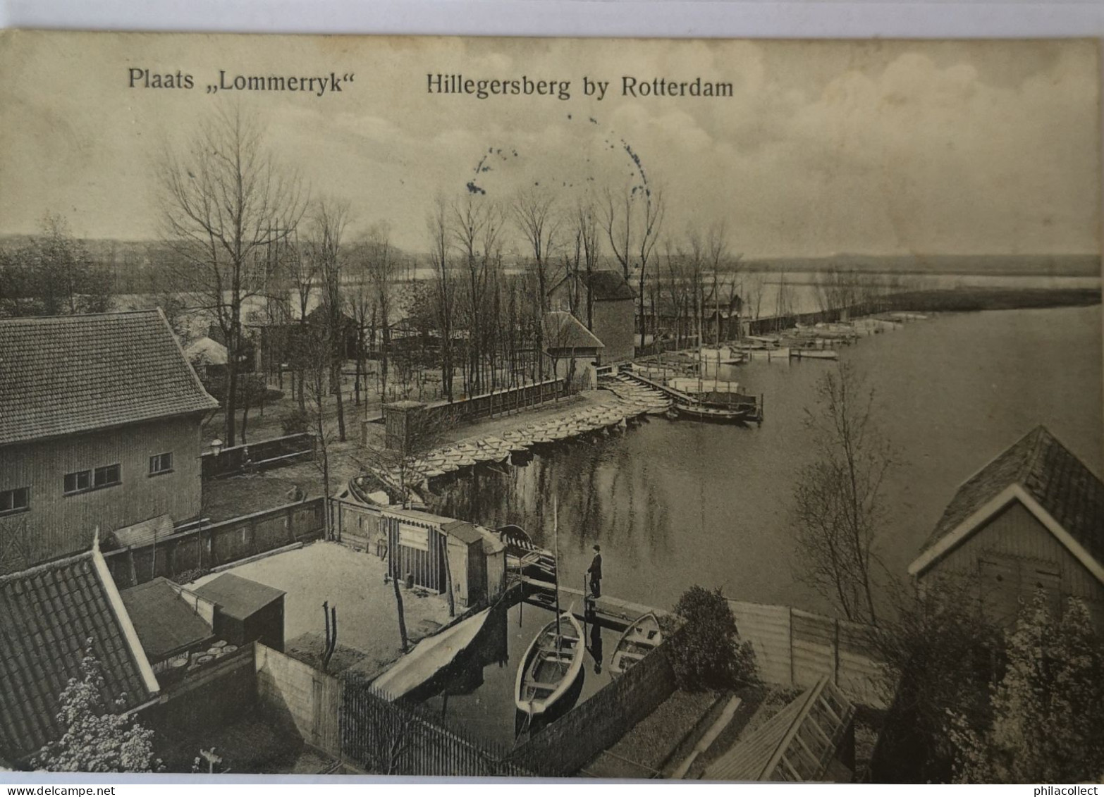 Hillegersberg Bij Rotterdam // Plaats Lommerryk 1915 - Rotterdam