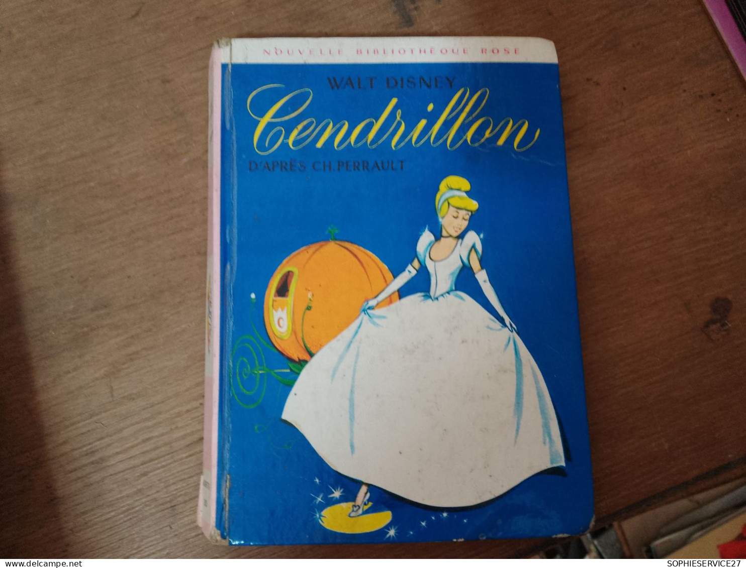 130 //  CENDRILLON  1967 / WALT DISNEY - Biblioteca Rosa