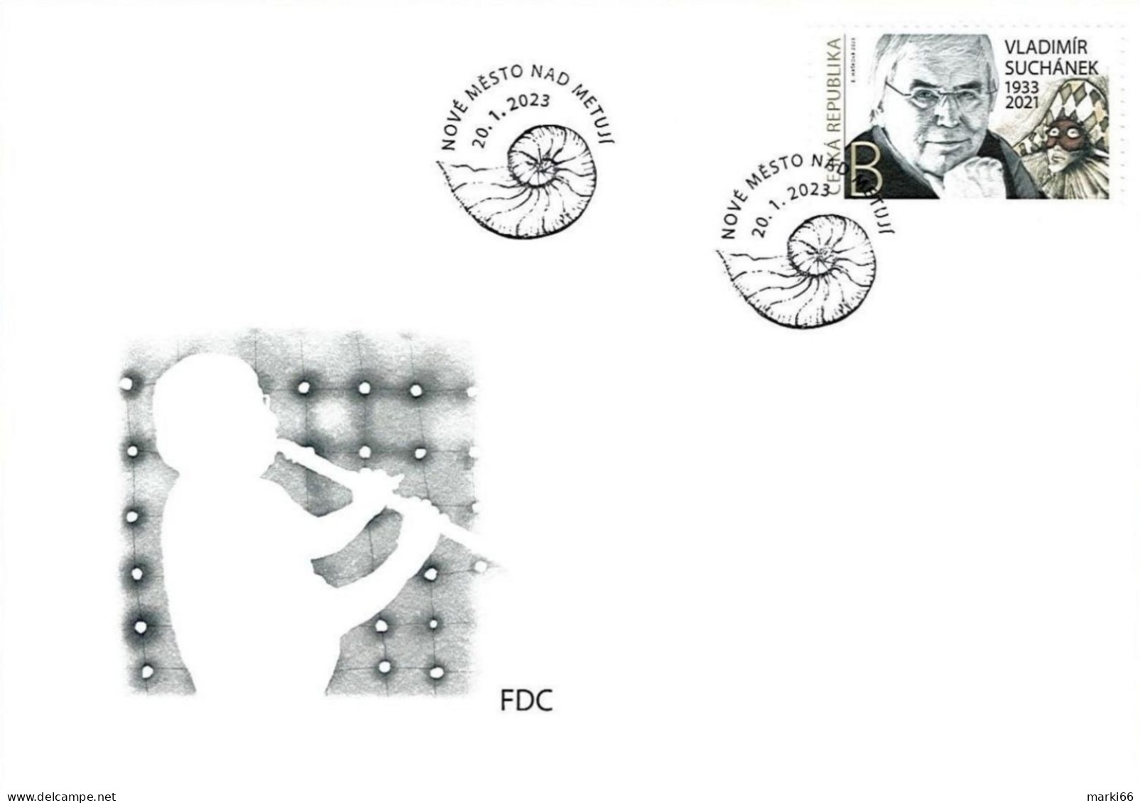 Czech Republic - 2023 - Tradition Of Czech Stamp Design - Vladimir Suchanek - FDC (first Day Cover) - FDC