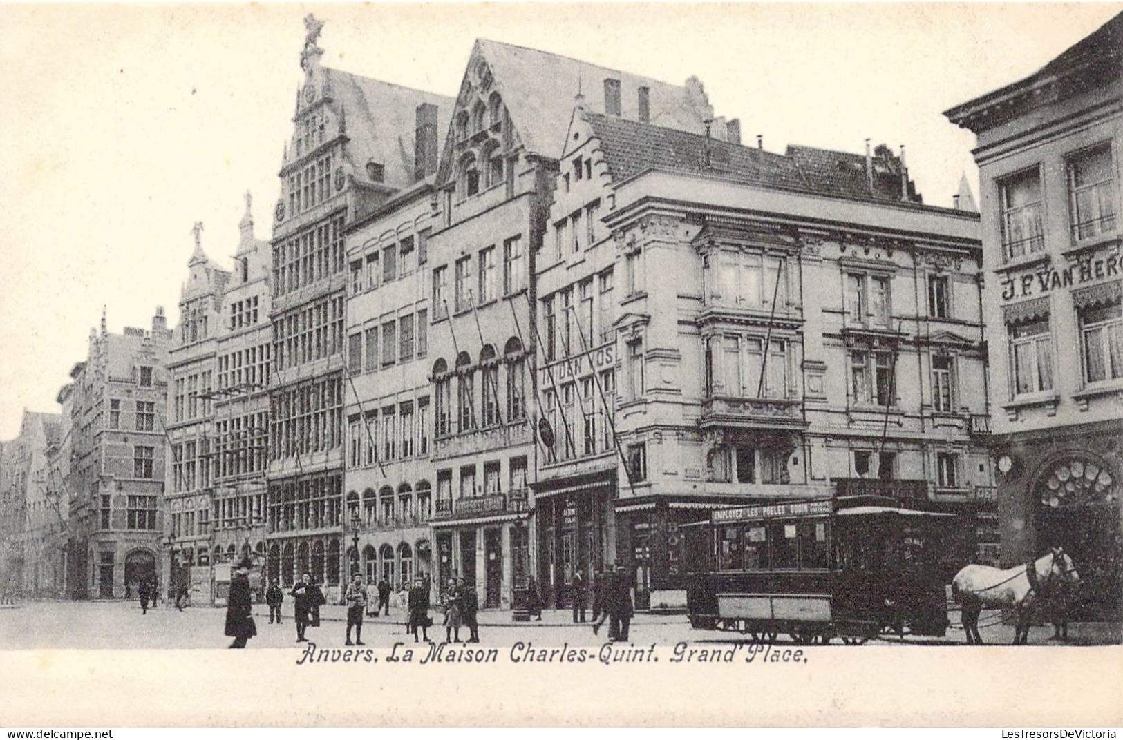 BELGIQUE - Anvers - La Maison Charles-Quint - Grand Place - Carte Postale Ancienne - Antwerpen