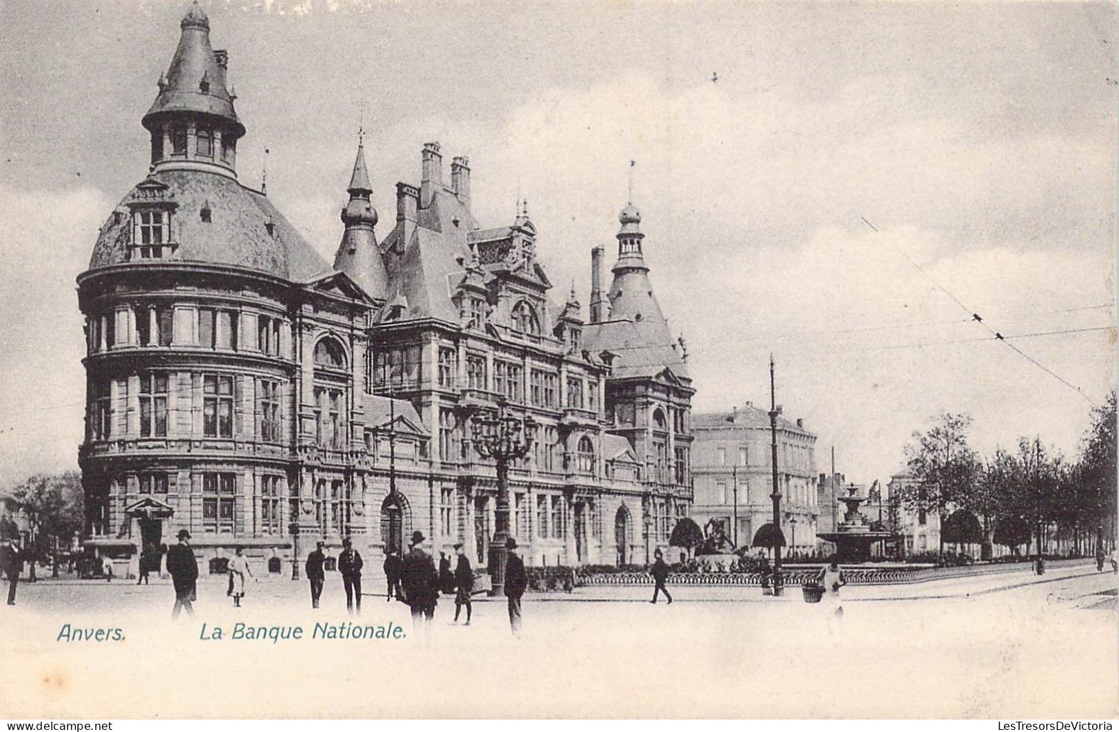 BELGIQUE - Anvers - La Banque Nationale - Carte Postale Ancienne - Antwerpen