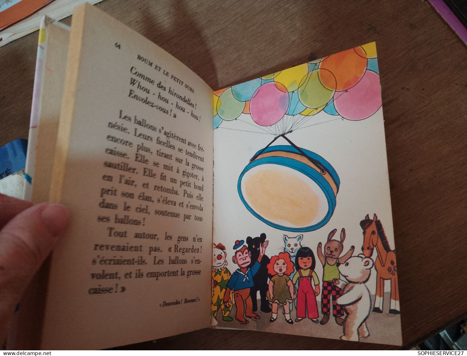 130 //  BOUM ET LE PETIT OURS  / ENID BLYTON - Bibliotheque Rose