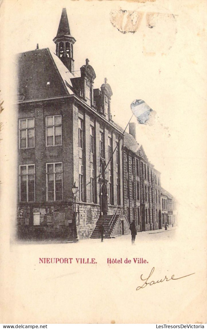 BELGIQUE - Nieuport - Hôtel De Ville - Carte Postale Ancienne - Nieuwpoort