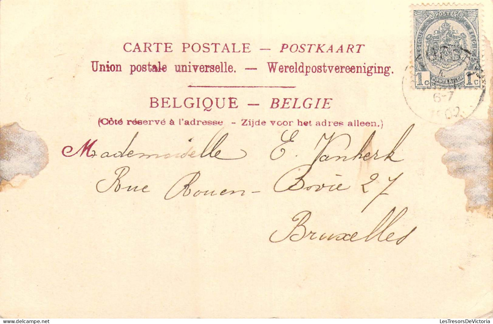 BELGIQUE - Nieuport - Hôtel De Ville - Carte Postale Ancienne - Nieuwpoort