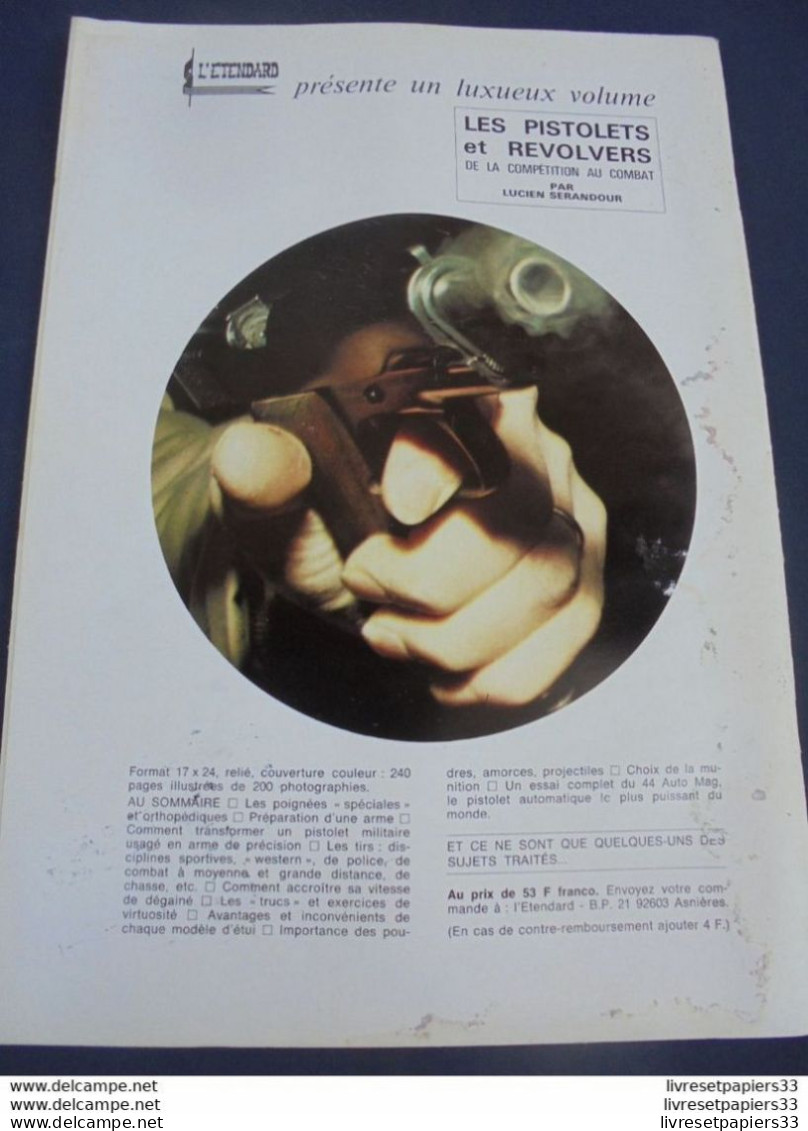 Gazette Des Armes. La Poudre Noire N° 7 Aout 1973 - Armas