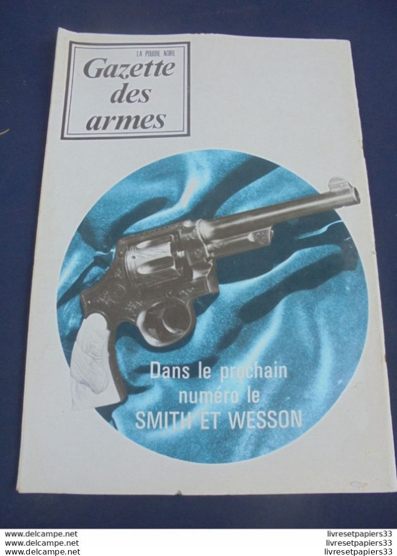 Gazette Des Armes. La Poudre Noire N°8 SEPTEMBRE 1973 - Armi