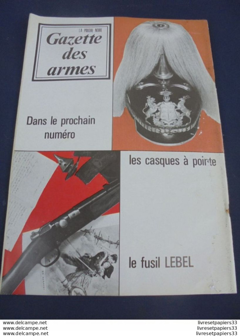 Gazette Des Armes. La Poudre Noire N°9 Octobre 1973 - Armas