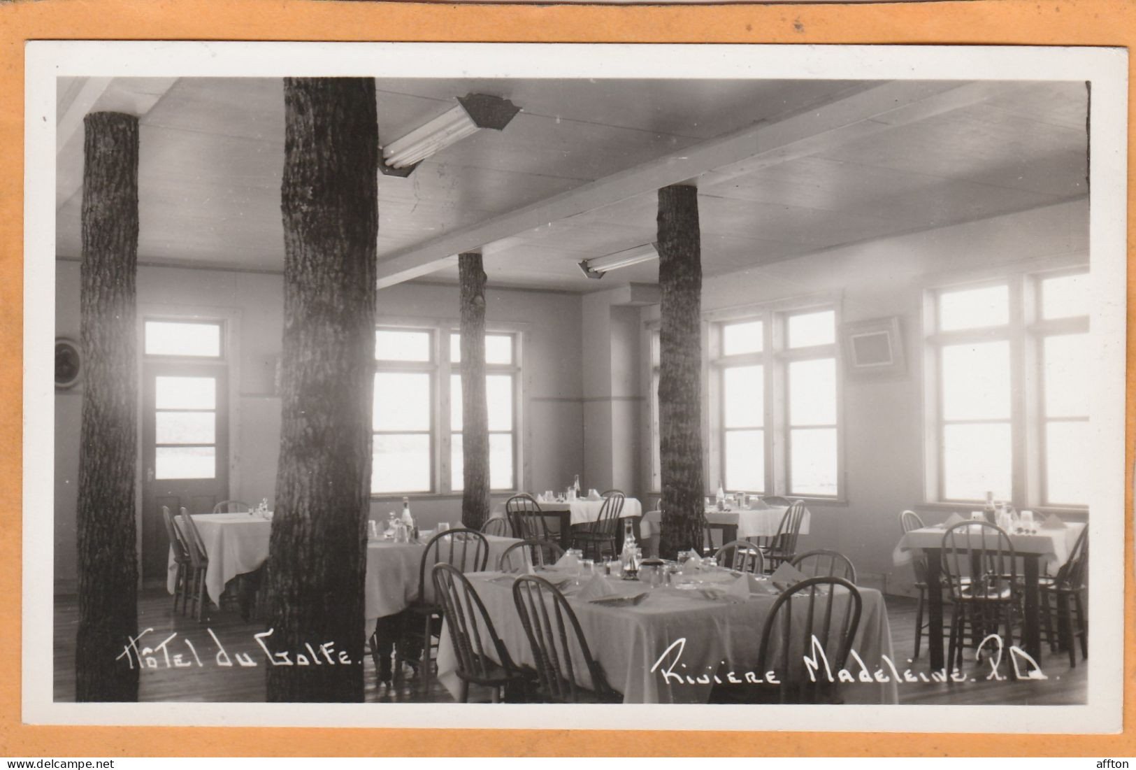 Cap-de-la-Madeleine Quebec Canada Old Real Photo Postcard - Trois-Rivières