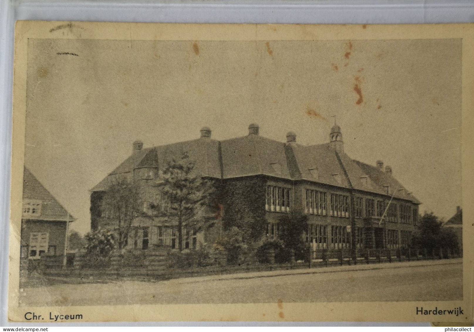 Harderwijk (Gld.) Chr. Lyceum 1953 Vlekken - Harderwijk