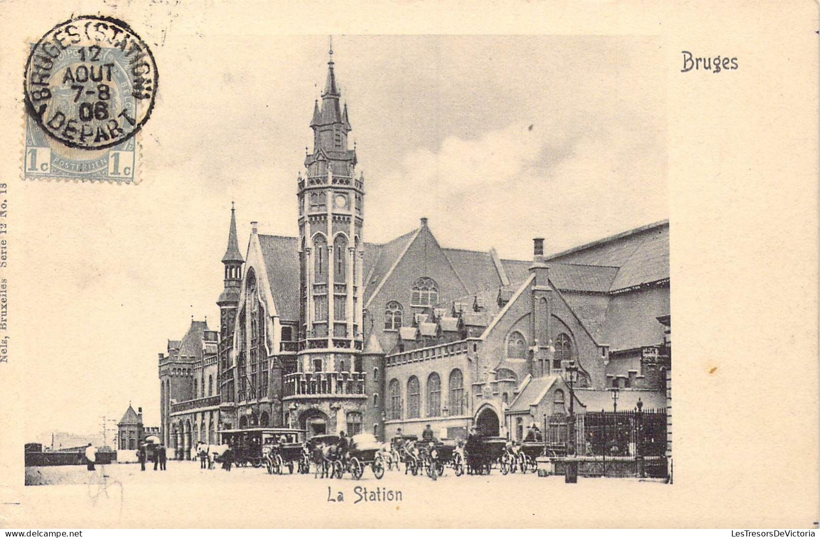 BELGIQUE - Bruges - La Station - Carte Postale Ancienne - Brugge