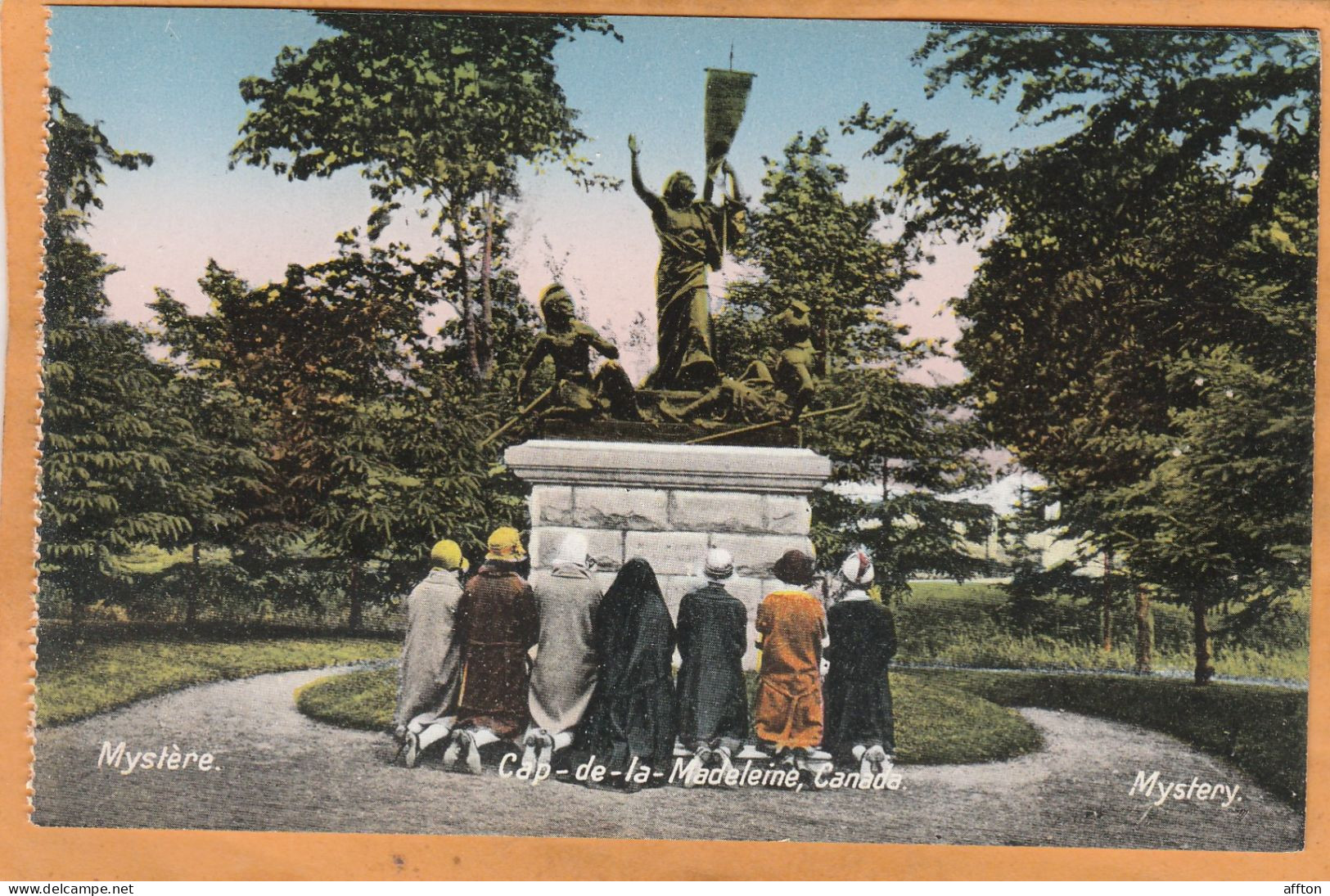 Cap-de-la-Madeleine Quebec Canada Old Postcard - Trois-Rivières