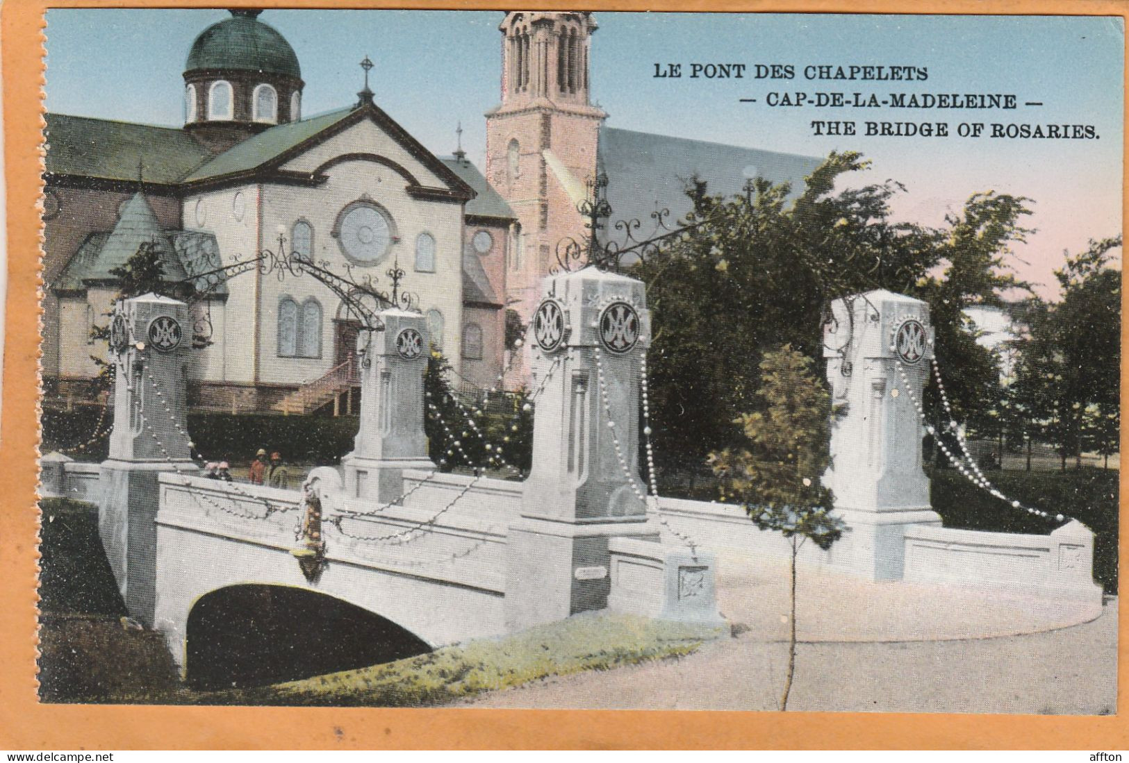 Cap-de-la-Madeleine Quebec Canada Old Postcard - Trois-Rivières