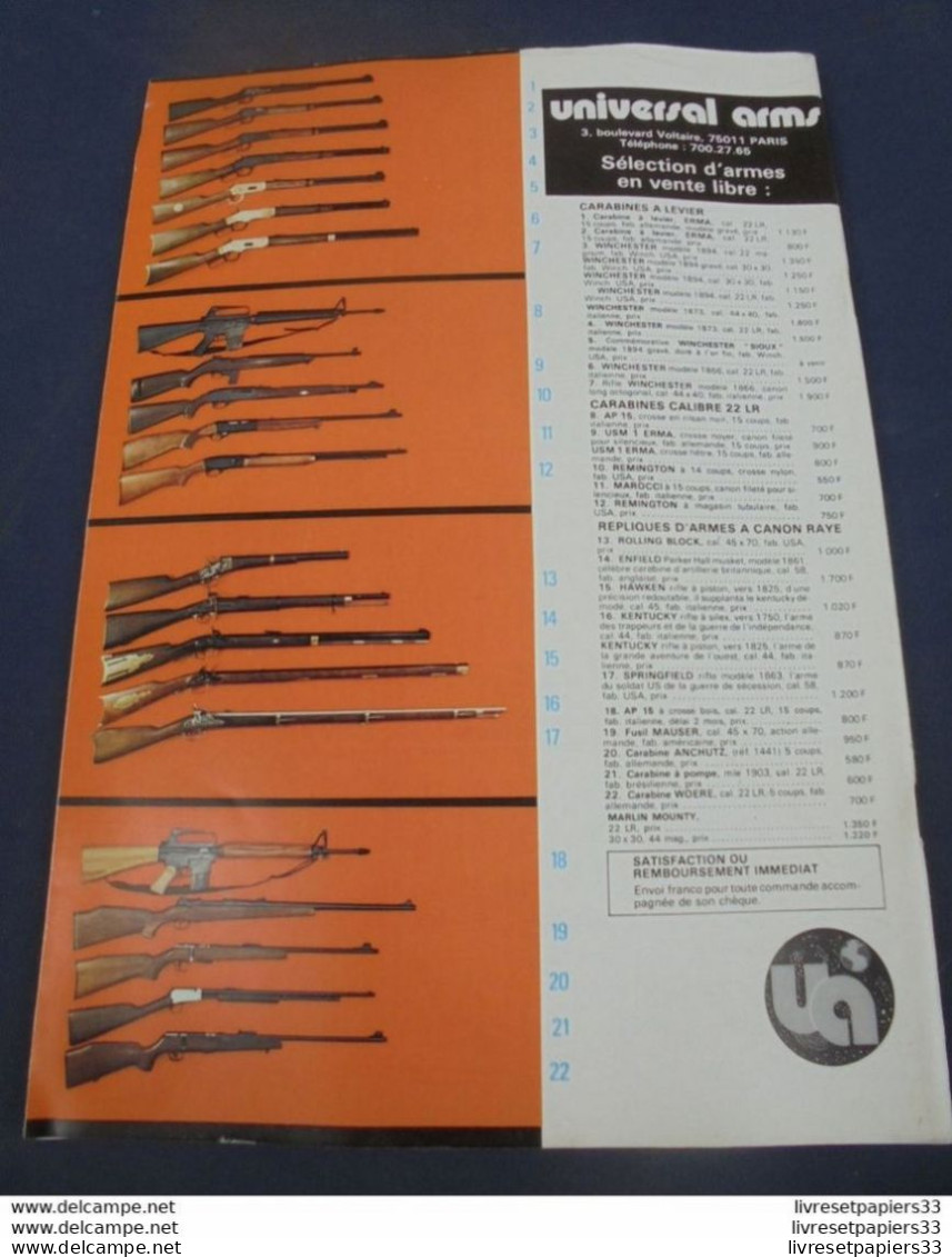Gazette Des Armes. La Poudre Noire N°39 JUIN 1976 - Armas